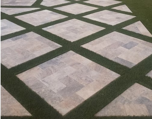 Sophisticated Stone Patio Pattern