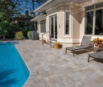Professional Pool Deck Installation - Project 11