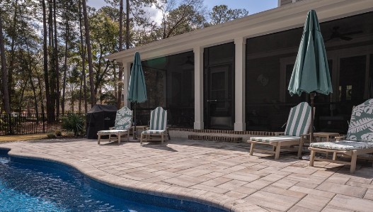 Professional Pool Deck Installation - Project 12