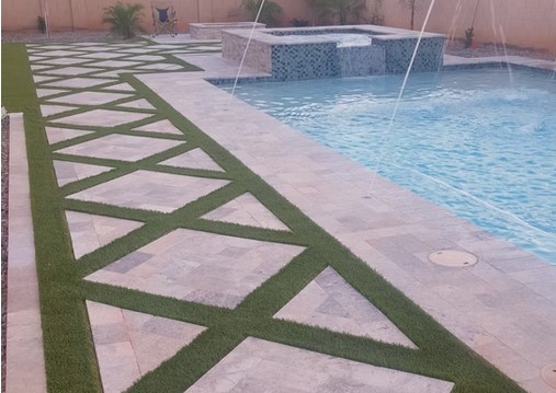 Professional Pool Deck Installation - Project 17