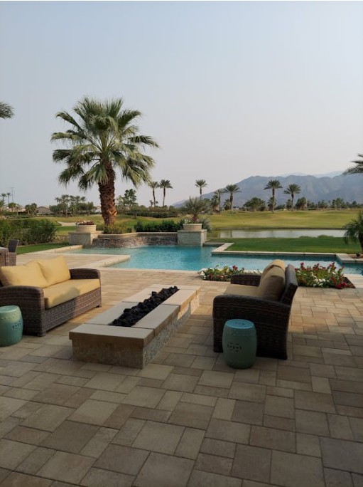 Professional Pool Deck Installation - Project 9