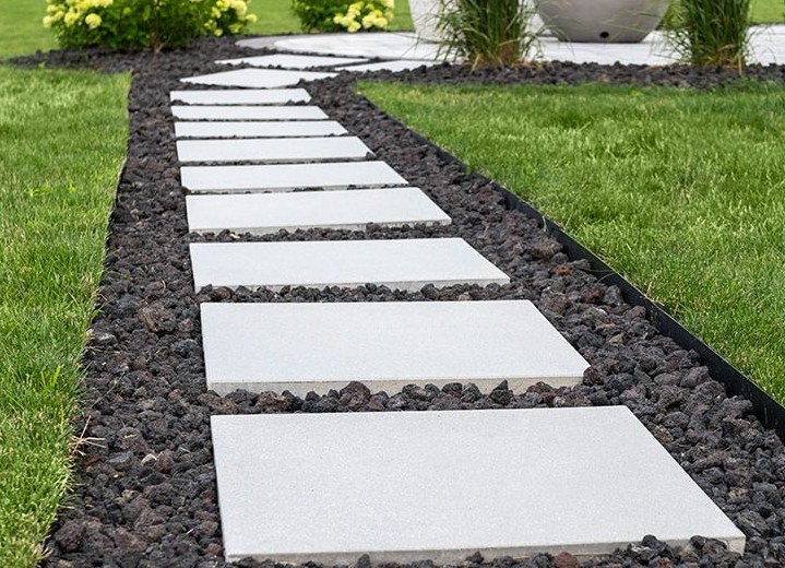Minimalist Stepping Stones